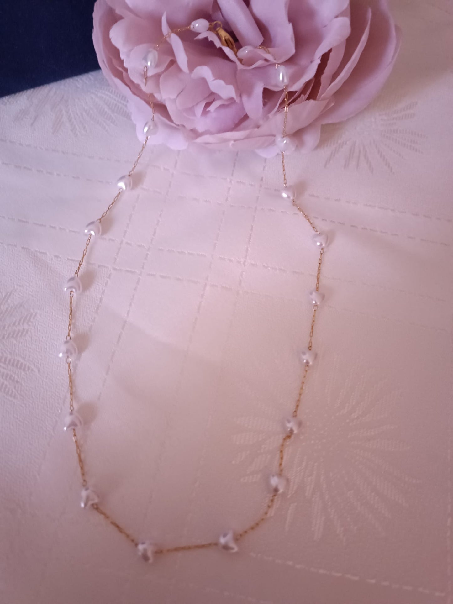 choker con perle